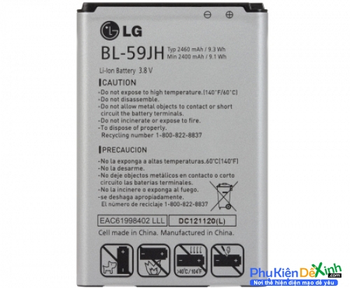 Pin LG P713 P715 L7 II Dual Mã BL-59JH ORIGINAL BATTERY Chính Hãng