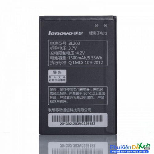 Pin Lenovo A369 Mã BL203 Chính Hãng