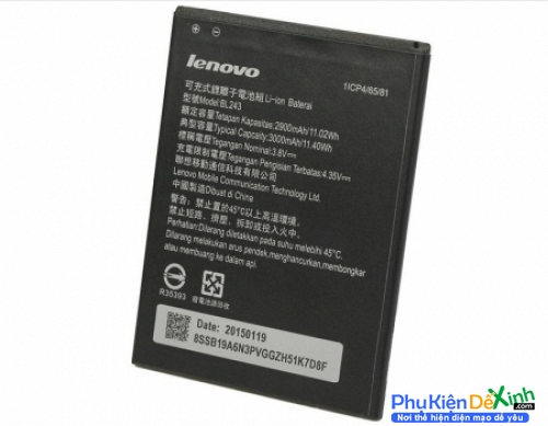 Pin Lenovo K3 Note A7000, A7000 Plus Mã BL243 Chính Hãng