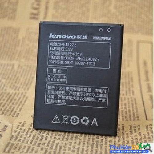 Pin Lenovo S668T S660 Mã BL222 Chính Hãng