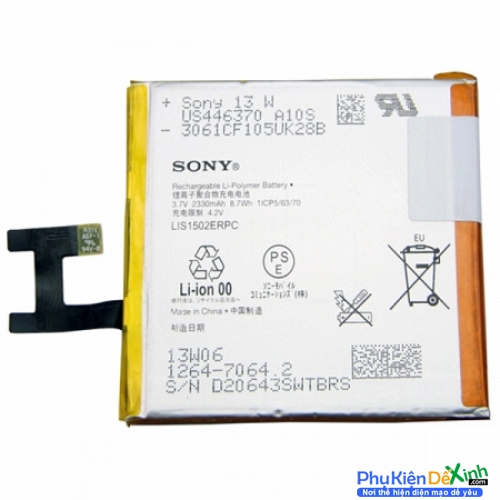 Pin Sony Xperia C L36 LT36H C6603 C C2305 S39H Lấy Liền