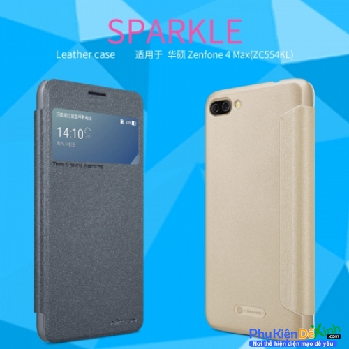 Bao Da Asus Zenfone 4 Max 5.5 Nillkin Sparkle 