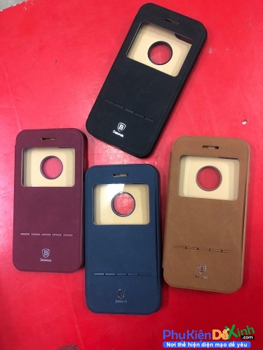 Bao Da iPhone 7 Hiệu Baseus Leather Case