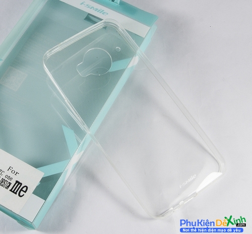 Ốp Lưng HTC One Me Dẻo Trong Suốt Hiệu I-smile
