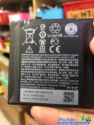 Pin HTC U Play Chính Hãng, Phù Pin, Hao Nguồn