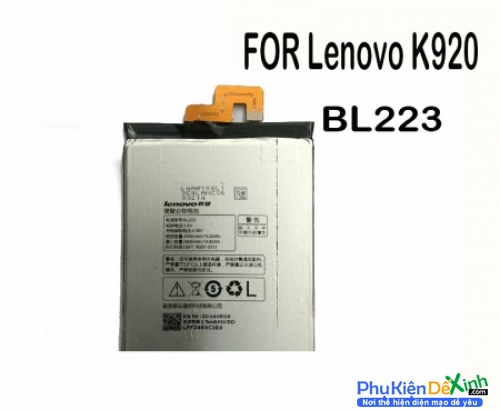 Pin Lenovo K920 Mã BL223 Chính Hãng