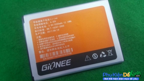 Pin Gionee S Plus Mã BL-G030Z 3200mAh có dung lượng 3200MAH
