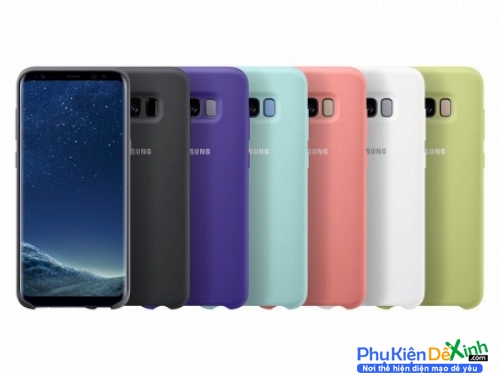 Ốp Lưng Samsung Galaxy S8 Plus Silicon Cover Chính Hãng Samsung