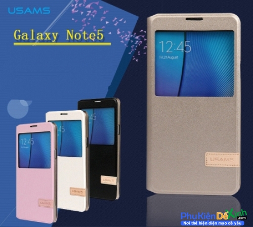 Bao Da Samsung Galaxy Note 5 Usams