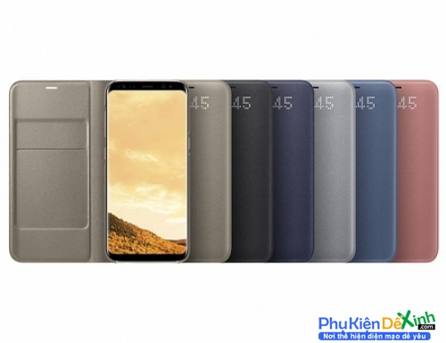 Bao Da Samsung Galaxy S8 Plus Led View Cover Chính Hãng