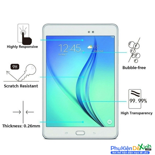 Miếng Kính Cường Lực Samsung Galaxy Tab S2 9.7 T815 Glass