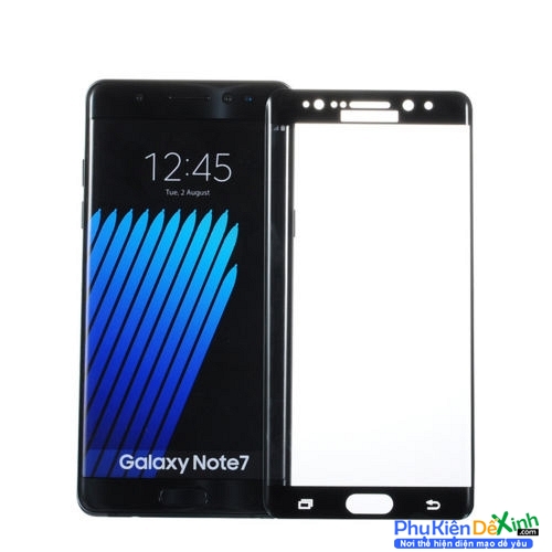 Miếng Dán Kính Cường Lực Full Samsung Galaxy Note 7 FE Hiệu Glass 3D