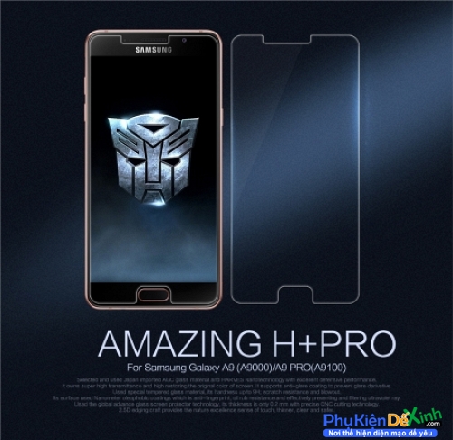 Miếng Dán Kính Cường Lực Samsung Galaxy A9 Pro Nillkin 9H+ Pro