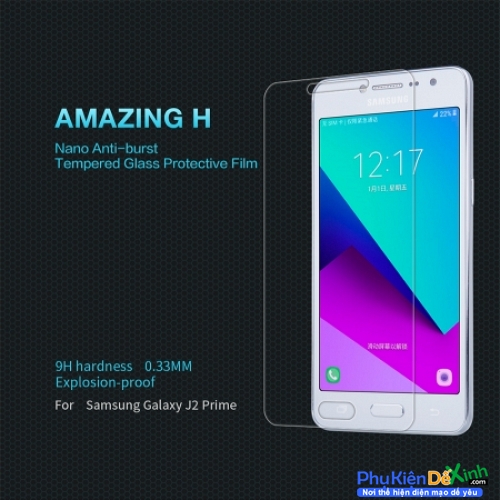 Miếng Dán Kính Cường Lực Samsung Galaxy J2 Prime Nillkin 9H