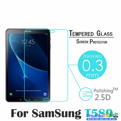 Miếng Dán Kính Cường Lực Samsung Tab A 10.1 Có Bút Spen Glass