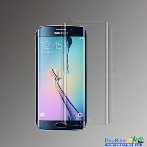Miếng Dán Kính Samsung Galaxy S6 Edge Plus Full Màn Hình 6H Hiệu V Max