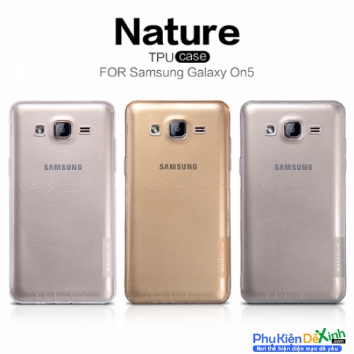 Ốp Lưng Samsung Galaxy On5 Dẻo Trong Suốt Hiệu Nillkin