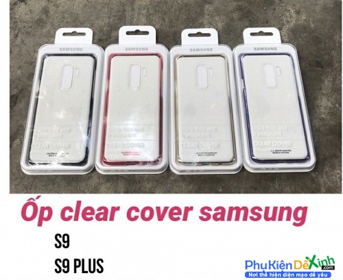 Ốp Lưng Samsung Galaxy S9 Plus Dạng Clear Cover Samsung