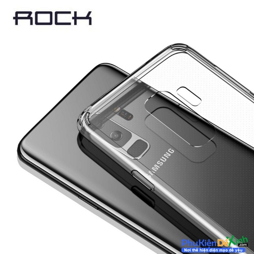 Ốp Lưng Viền Màu Samsung Galaxy S9 Hiệu Rock Pure Chính Hãng