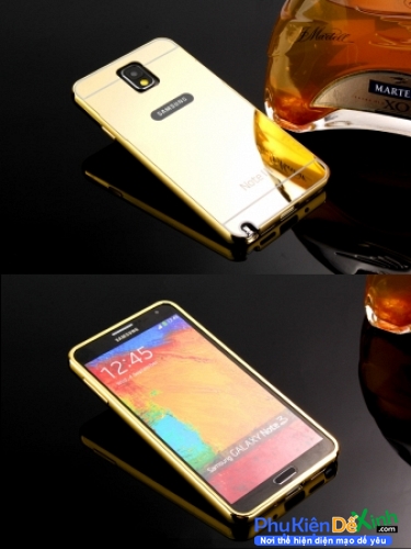 Ốp Viền Samsung Galaxy Note 3 Tráng Gương Cao Cấp