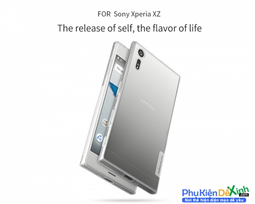 Ốp Lưng Sony Xperia XZs Dẻo Trong Suốt Hiệu Nillkin