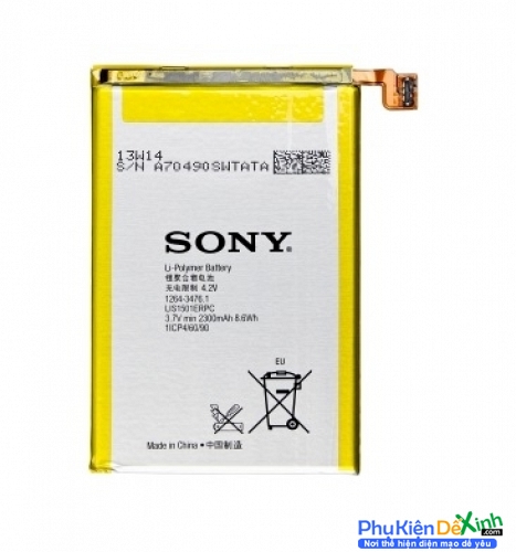 Pin Sony Xperia ZL L35H LT35 C6502 C6503 C6506 ZL ( LIS1501ERPC ) Lấy Liền