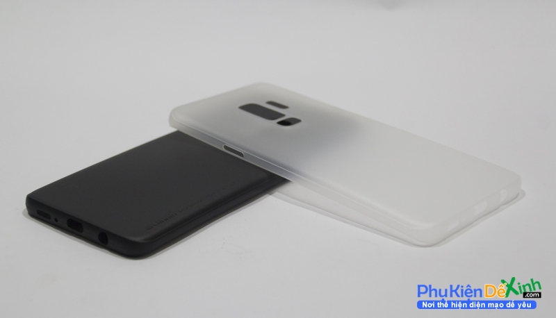 Ốp Lưng Samsung Galaxy S9 Plus Nhám Hiệu Memumi Cao Cấp siêu mỏng và độ mỏng của chiếc ốp lưng chỉ 0.3mm được làm từ chất liệu nhựa nhám mờ rất thời trang