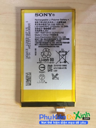 Pin Sony Xperia Z5 Chính Hãng Lấy Ngay Tại HCM ✅ Pin Được Nhập Chính Hãng ✅ Bảo Hành Lâu 1 Đổi 1 ✅ Giao Hàng Nhanh Toàn Quốc