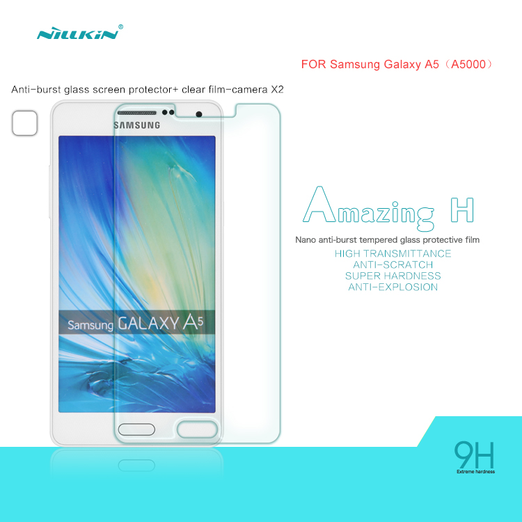 Dán cường lực Samsung Galaxy A5 mang thương hiệu Nillkin giúp bạn bảo vệ những chiếc smartphone đẳng cấp của mình một cách tốt nhất.