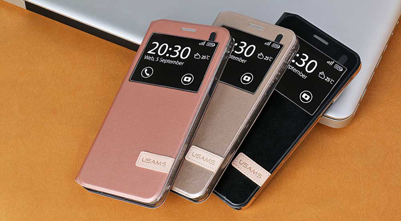 Bao Da Samsung Galaxy A5 2016 A510 Hiệu Usams với chất liệu da tổng hợp cao cấp, chất lượng cao, đảm bảo độ bền trong quá trình sử dụng.