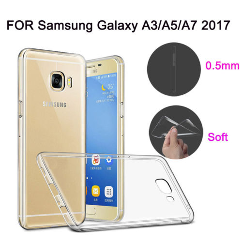 Ốp Lưng Samsung Galaxy A7 2017 Dẻo Trong Suốt Giá Rẻ chất liệu nhựa dẻo trong suốt cao cấp siêu mỏng. Chất liệu TPU chỉ mỏng 0.3 mm, mềm dẻo, có độ đàn hồi cao, có thể bóp lại, cuộn lại mà không biến dạng.