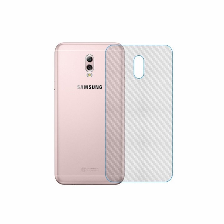 Miếng Dán Mặt Sau Vân Carbon Samsung Galaxy J2 Pro 2018 Giá Rẻ chất liệu vân dạng carbon rất độc đáo và sang trọng giống như siêu xe Lambo, tấm dán vừa bảo vệ dế yêu khỏi trầy xước, không bám bụi