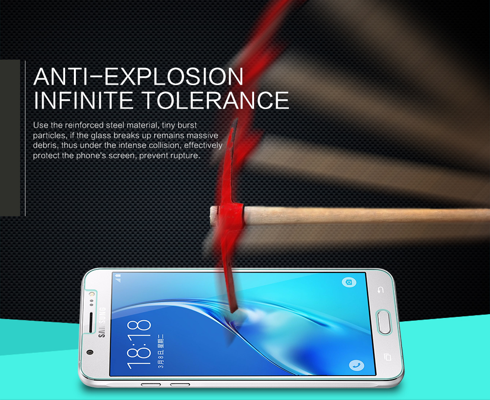 Miếng Dán Kính Cường Lực Samsung Galaxy J5 2016 9H mang thương hiệu Nillkin giúp bạn bảo vệ những chiếc smartphone đẳng cấp của mình một cách tốt nhất. Miếng Dán Cường Lực Samsung Galaxy J5 2016 Nillkin có khả năng chống dầu, hạn chế bám vân tay ...