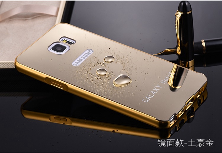 Ốp lưng nhôm mặt gương cho Samsung Galaxy Note 5 là một sản phẩm có thiết kế vô cùng lịch lãm, sang trọng và tiện dụng