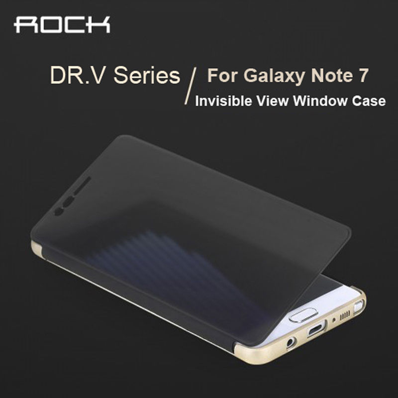 Bao Da Samsung Galaxy Note 7 Hiệu Rock Dr V được thiết kế với dạng nhám nên khi cầm trên tay bạn sẽ có cảm giác thoải mái