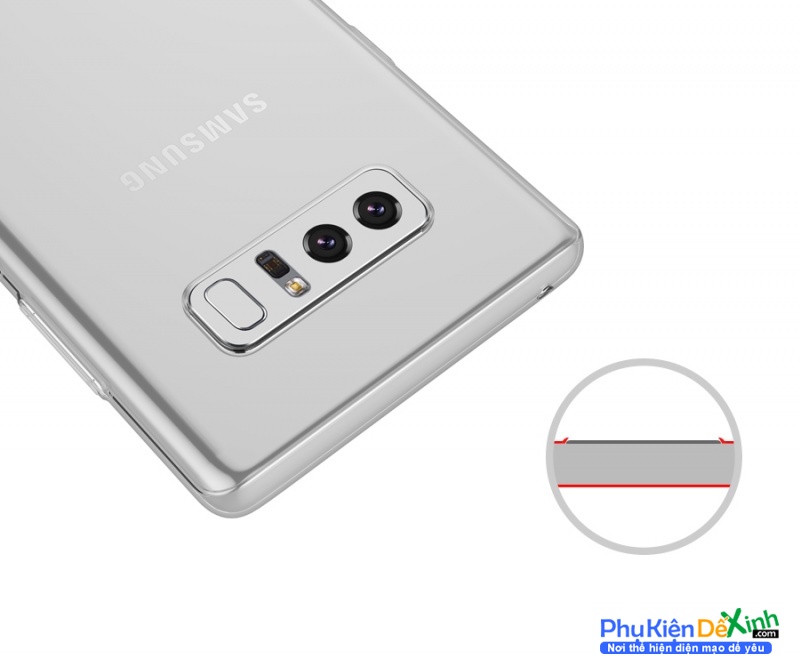 Ốp Lưng Samsung Galaxy Note 8 Dẻo Trong Suốt Hiệu Nillkin được sản xuất tại Hokong, là sản phẩm thương hiệu lớn củaNillkin.