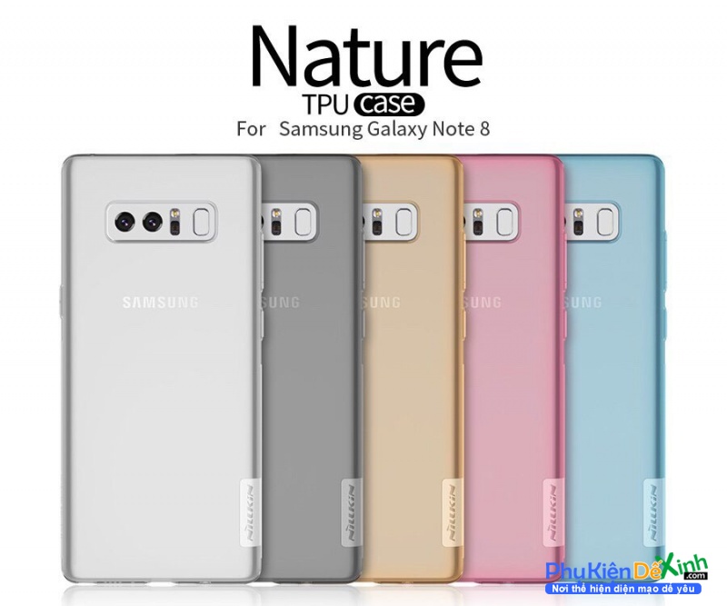  Ốp Lưng Samsung Galaxy Note 8 Dẻo Trong Suốt Hiệu Nillkin được sản xuất tại Hokong, là sản phẩm thương hiệu lớn củaNillkin.