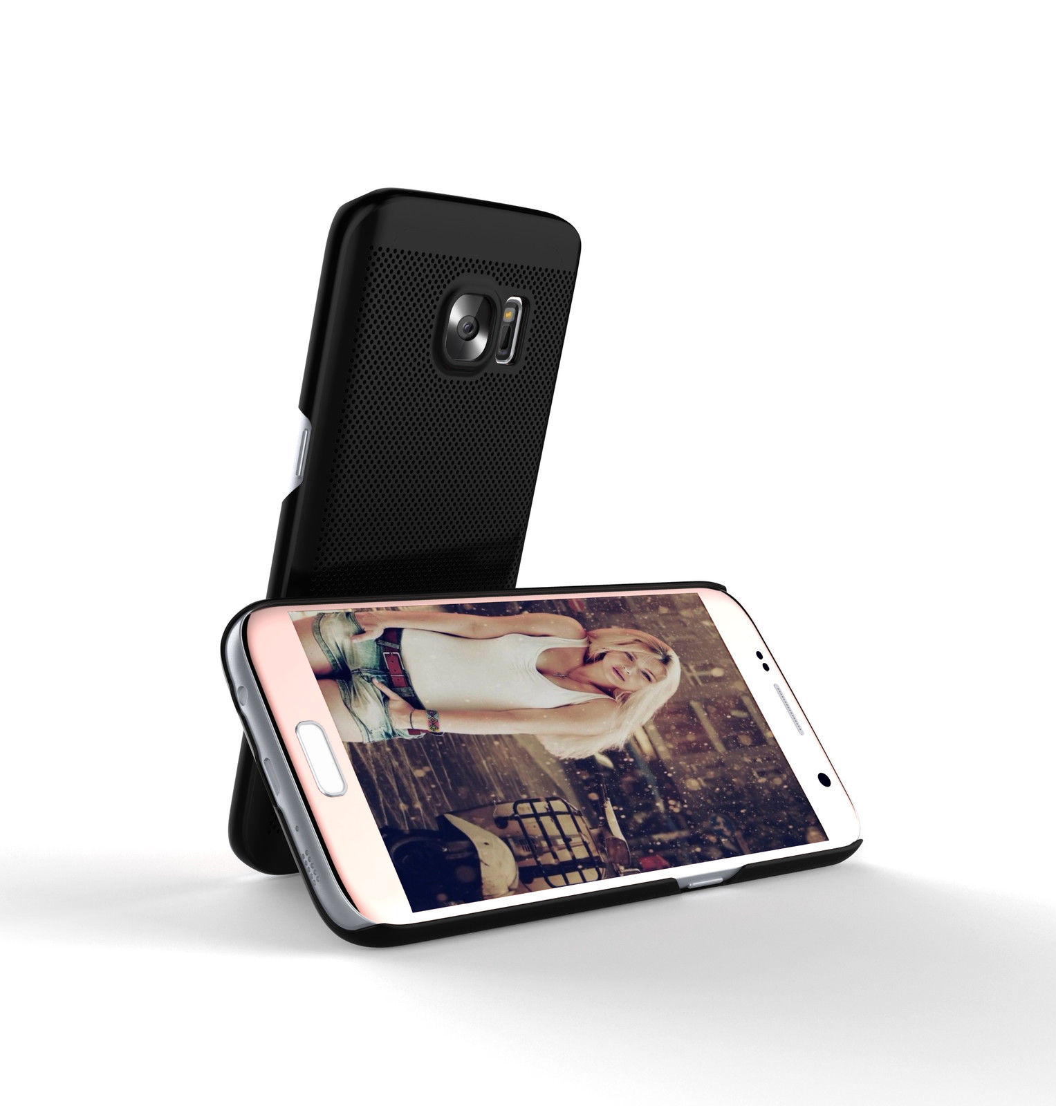 Ốp lưng Samsung Galaxy S7 Edge hiệu Loopee được làm từ nhựa Policacbonat, thiết kế cực mỏng chỉ 8mm siêu nhẹ chỉ giúp bảo vệ cho điện thoại tốt, ít bám bẩn, cầm chắc tay.