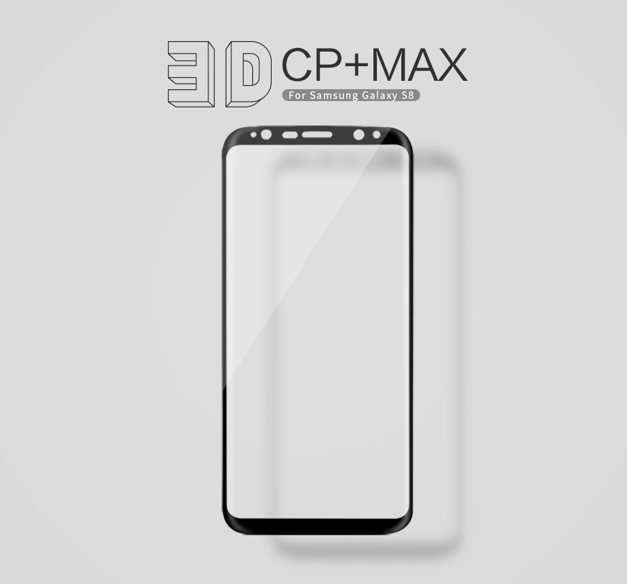 Miếng Dán Kính Cường Lực Full Samsung Galaxy S8 Hiệu Nillkin 3D CP+ Max