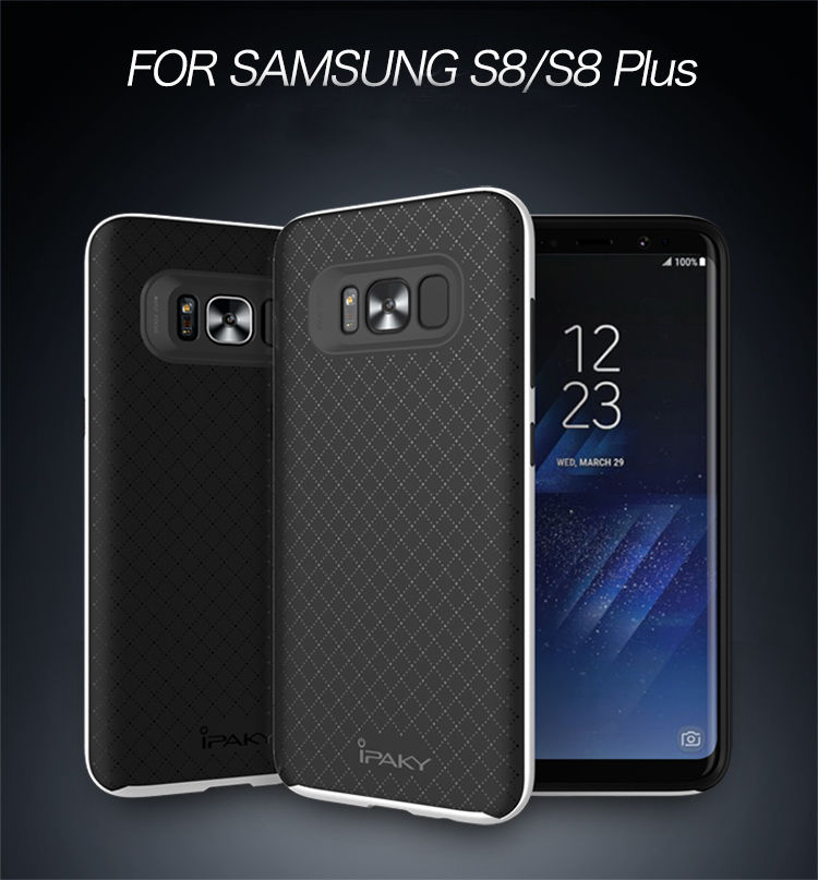 Ốp Lưng Viền Samsung Galaxy S8 Dạng Chống Sốc Hiệu Ipaky