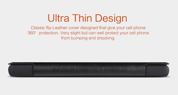 Bao Da Sony Xperia XA Ultra Hiệu Nillkin Qin là mẫu bao da mới nhất của hãng Nillkin, vừa vặn ôm khít chú dế iu của bạn
