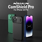 Ốp Lưng iPhone 15 Pro Bảo Vệ Camera Hiệu Nillkin CamShield Pro Case