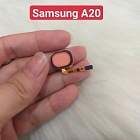 Dây Nút Vân Tay Samsung A20 Zin Tháo Máy