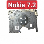 Nắp Đậy Main Trên Kèm Kính Camera Nokia 7.2 Zin Tháo Máy