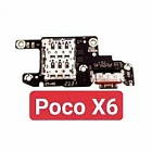 Cụm Sạc Board Mạch Sạc Xiaomi Poco X6 Hàng New Thay Lấy Liền