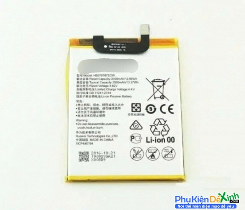 Pin HW Honor V8 HB376787ECW Thay Lấy Liền