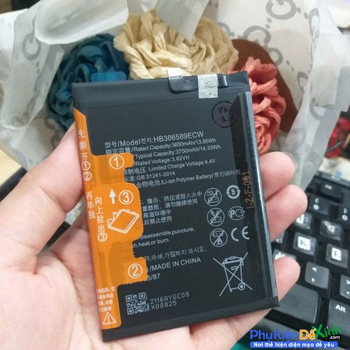 Pin HW P10 Plus HB386589CW Thay Lấy Liền