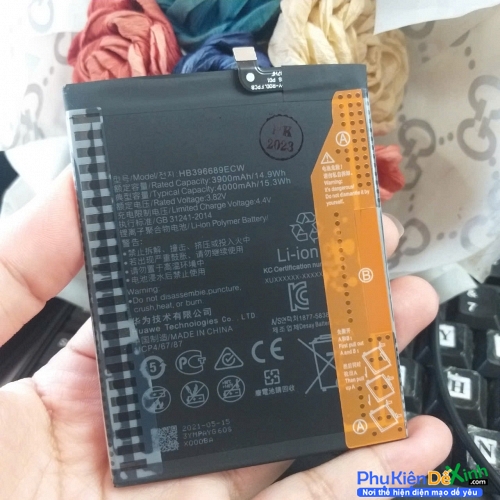 Pin HW Mate 9 Pro HB396689ECW Thay Lấy Liền