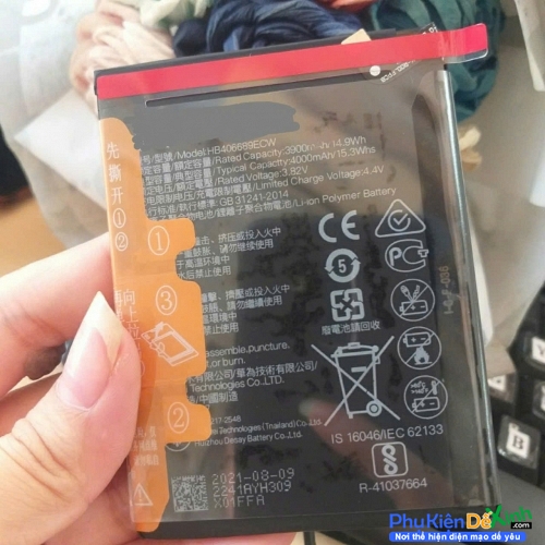 Pin HW Y7 Prime HB406689ECW Thay Lấy Liền