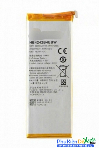 Pin HW HONOR 4X BATTERY HB4242B4EBW Thay Lấy Liền